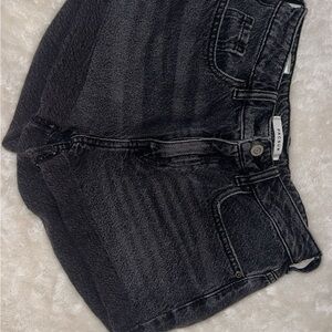 PacSun Charcoal Denim Shorts